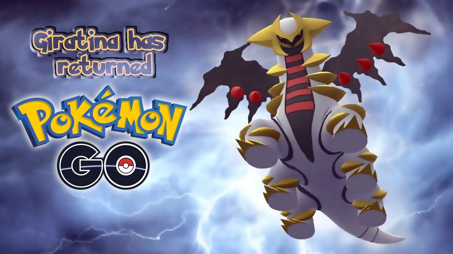 Giratina confirms its return to the Pokémon GO Raids