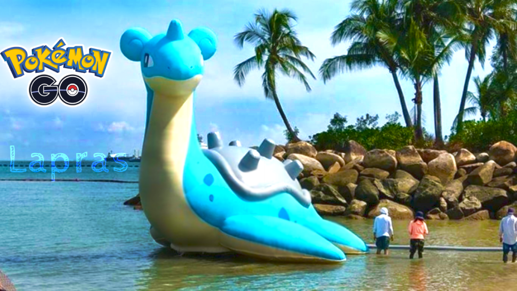 Take a look at the giant Lapras of the ‘Pokémon GO’ Safari Zone in Sentosa, Singapore 2019
