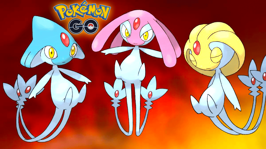 Legendary Sinnoh trio