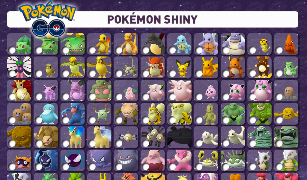 All pokémon shiny